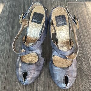 Dolce Vita Strappy Closed-Toe Heels